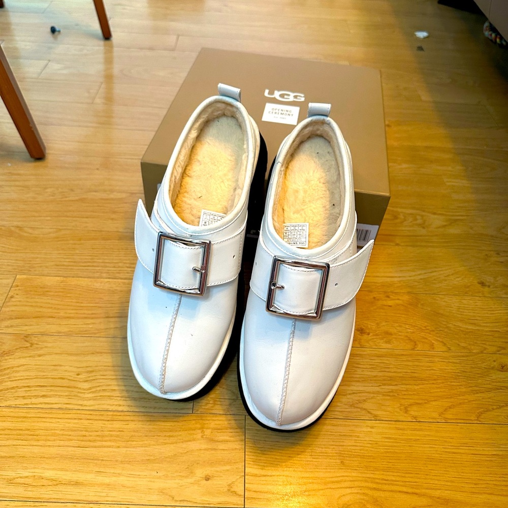 Opening Ceremony x UGG shearling-lined clogs - White in Colour